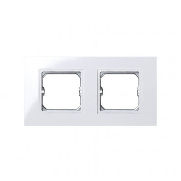 Product Frame for an Intermediate 2-Element Piece White SIMON 27 Play 2701620-030