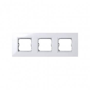 Product Frame for an Intermediate 3-Element Piece White SIMON 27 Play 2701630-030