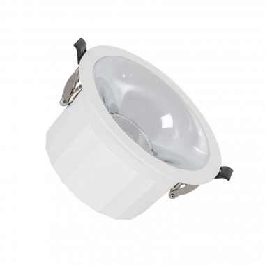 Product van Downlight Rond Wit LED 18W LIFUD (UGR15) LuxPremium Zaagmaat Ø 115 mm