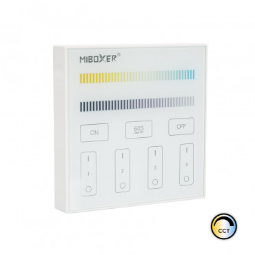 Product MiBoxer B2 4-Zone CCT LED RF Dimmer Controller