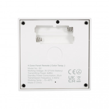 Produkt von Controller Dimmer CCT 12/24V DC- Fernbedienung RF 4 Zonen MiBoxer