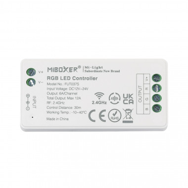 Produkt von Controller Dimmbar RGB 12/24V DC + Fernbedienung RF 4 Zonen MiBoxer