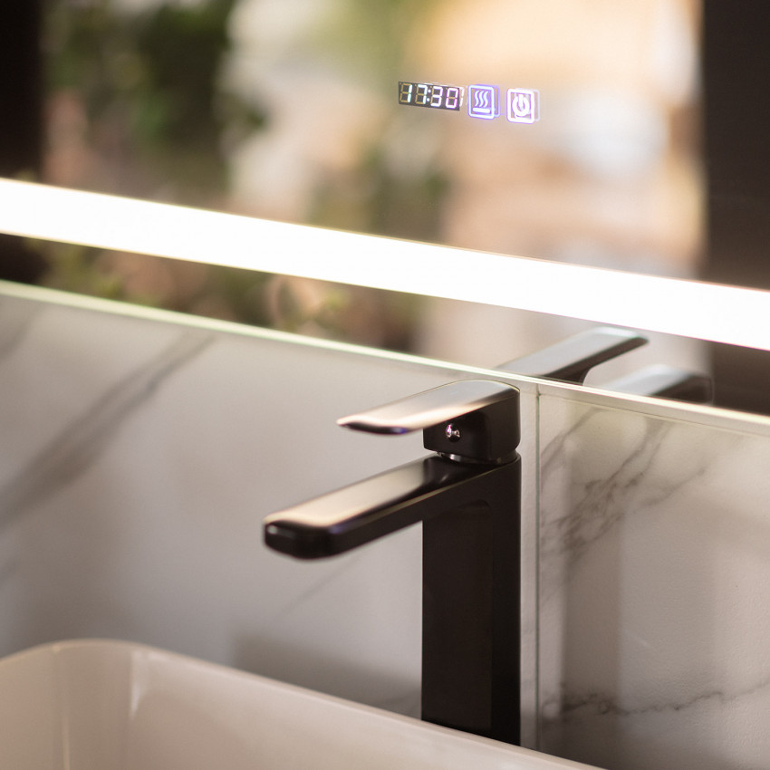 Produkt od Koupelnové Zrcadlo s LED Světlem a Ochranou proti Zamlžení 60x80 cm Tahiti