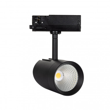 Product of Black 30W Fuji CRI90 No Flicker LED Spotlight for Three Circuit Track 