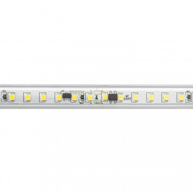 50m 220V AC 120 LED/m Daylight 6000K - 6500K IP65 Solid Dimmable LED Strip  Autorectified Custom Cut every 10 cm - Ledkia