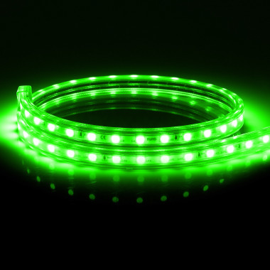 Product of 50m LED Strip in Green, 220V AC, SMD5050, 60 LED/m 
