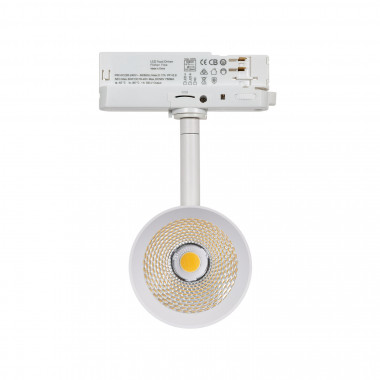 Product of White 30W Fuji CRI90 No Flicker LED Spotlight for Three Circuit Track 
