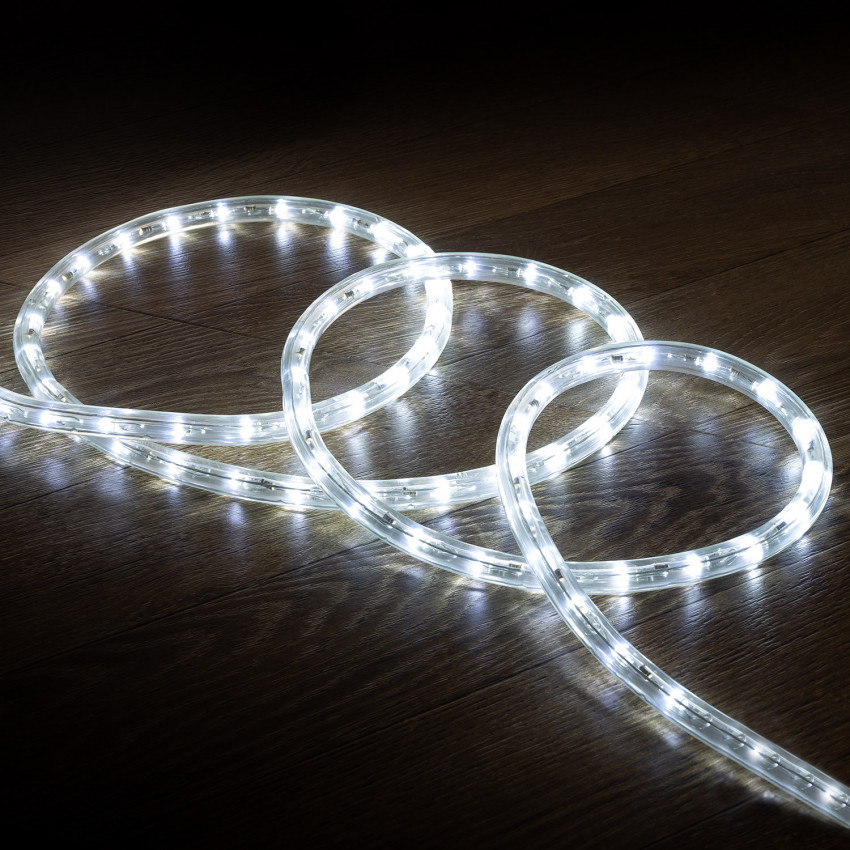 Product of 220V AC 36 LED/m LED Rope Light in Cool White IP65 Custom Cut every 100cm