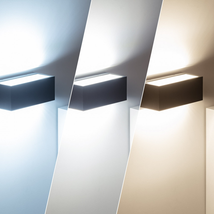 Produkt von LED-Wandleuchte Aussen 18W Aluminium Doppelseitige Beleuchtung Wählbar CCT Gropius