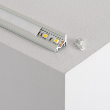 Product Aluminium Profiel Variabele Hoek 1m voor LED Strips tot 10 mm