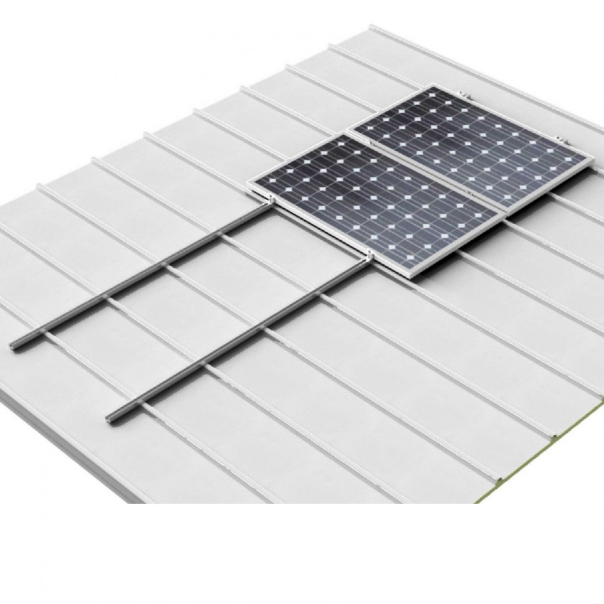 Product of Coplanar Structure for Solar Panels Trapezoidal Plate