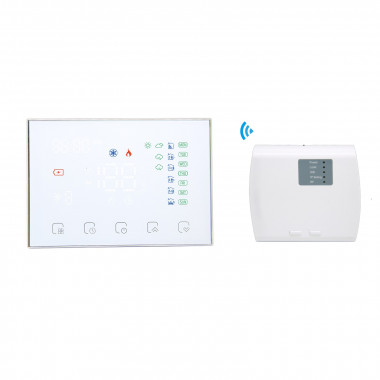 Product van Thermostaat  WiFi Programable Wit Wireless 