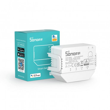 Product WiFi schakelaar compatibel met Conventionele Schakelaar SONOFF Mini R3 16A 
