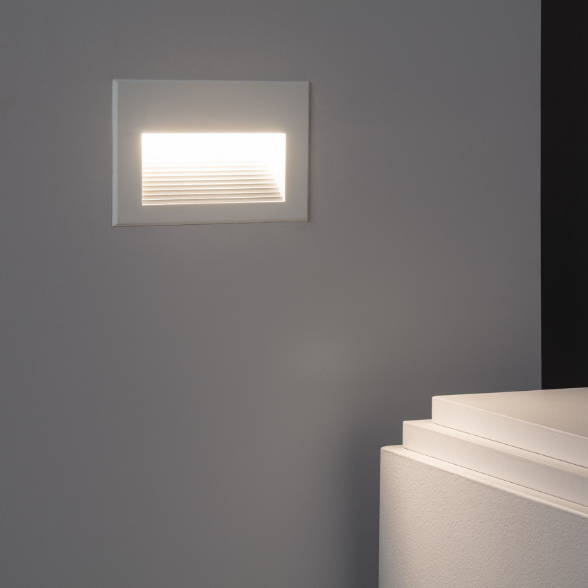 Product of 5W Goethe Horizon Aluminium Outdoor LED Wall Light in White