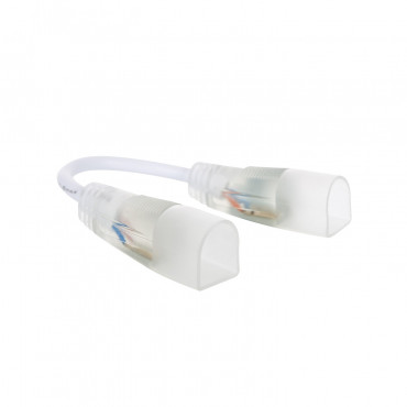 Product Câble Connecteur Gaine Néon LED Flexible Dimmable 7.5W/m 220V AC 100 LED/m Semi-circulaire 180° Monochrome IP67 