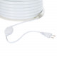 Produit de Bobine Gaine Néon LED Flexible Dimmable 7.5W/m 220V AC 120 LED/m 50m Semi-circulaire 180° Bleue IP67 Coupe Tous les 100cm 