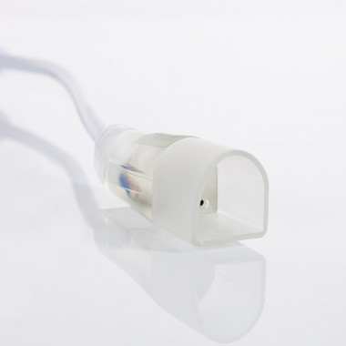 Produkt od Napájecí Kabel pro Neon LED Pásek 220V AC 7.5 W/m Jednobarevný 60 LED/m Půlkruhový 180º IP67 Střih každých 100cm