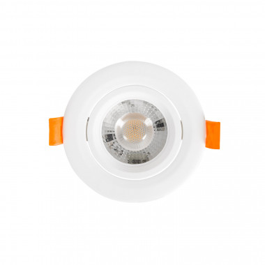 Prodotto da Faretto Downlight LED COB Solid Orientabile Circolare Bianco 7W Foro Ø75mm