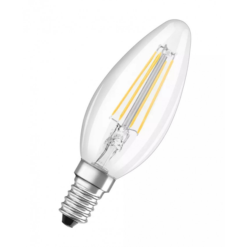 Product of 4.8W E14 C35 470 lm Candle Parathom Classic Dimmable Opal Filament LED Bulb OSRAM 4058075591219