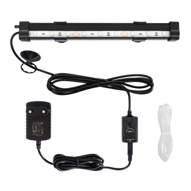 Ossigenatore Acquario con Luce LED RGBW 3W IP68 con Telecomando - Ledkia