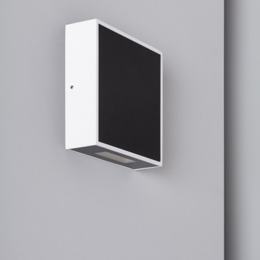 Roma 6W Aluminium Black Outdoor LED Wall Lamp