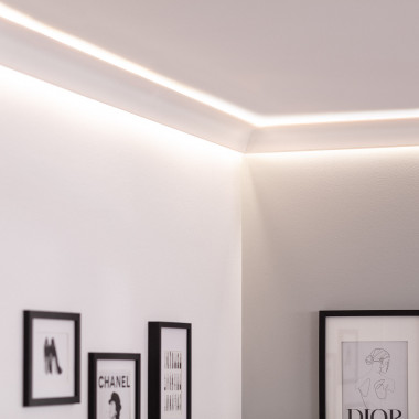 2m Arch Moulding for Double LED Strip