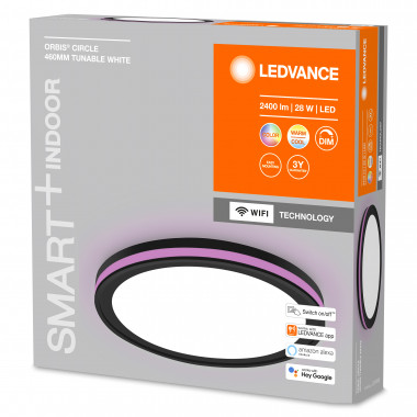 Product van LED plafondlamp 28W RGBW circulaire Ø460 mm  Smart+ WiFi ORBIS LEDVANCE  4058075573871