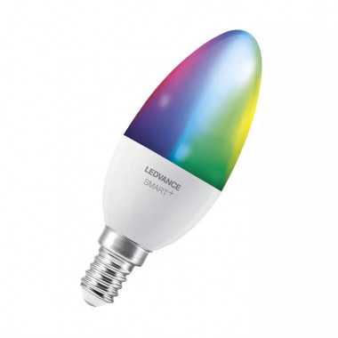 Slimme LED Lamp E14 4.9W 470 lm B40 WiFi RGBW LEDVANCE Smart+