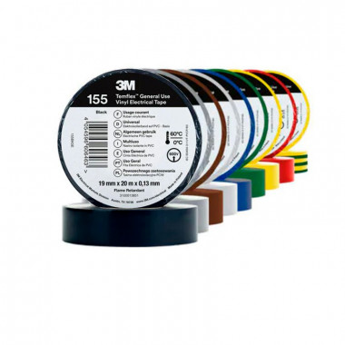 Temflex 155 PVC Duct Tape 19mm x 20m 3M 7100184744