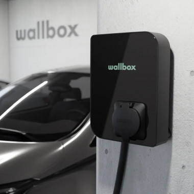 Ladegerät für Elektroautos WALLBOX Pulsar Plus 22kW Copper Socket 22kW  Dreiphasig - Ledkia