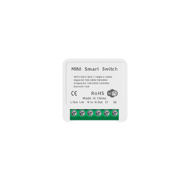 Module Interrupteur WiFi Mini Compatible avec Interrupteur Conventionnel
