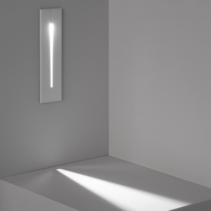 Product of Wabi Rectangular White Linear Aluminium Outdoor Step Light