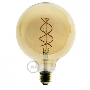 Ampoule LED Filament E27 5W 250 lm G125 Dimmable Creative-Cables DL700140