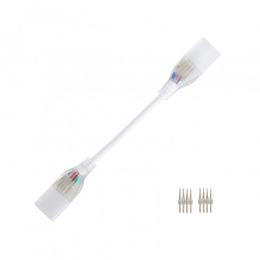 Product Cable Connector for 11 W/m RGB LED Neon Strip 220V AC 60 LED/m IP67 Custom Cut every 100 cm