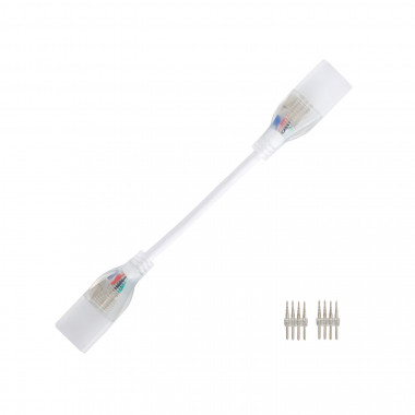 Cable Connector for 11 W/m RGB LED Neon Strip 220V AC 60 LED/m IP67 Custom Cut every 100 cm