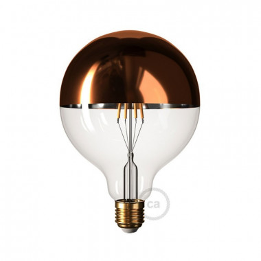 LED-Glühbirne Filament E27 7W 806 lm G125 Dimmbar Creative-Cables CBL700175