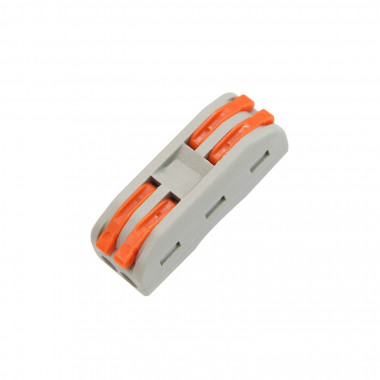 Product of Pack of 10u Quick Connectors with 2 Inputs and 2 Outputs SPL-2 for 0.08-4mm² Electrical Cable
