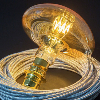 Product van LED Lamp Filament E27 5W 250lm Dimbaar Mushroom Vintage Creative-Cables DL700145