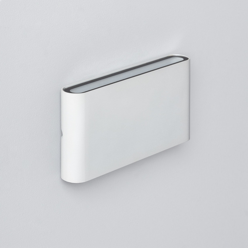 Product van Wandlamp Outdoor LED 12W Rechthoekige Aluminium  Dubbelzijdige Verlichting Luming Wit