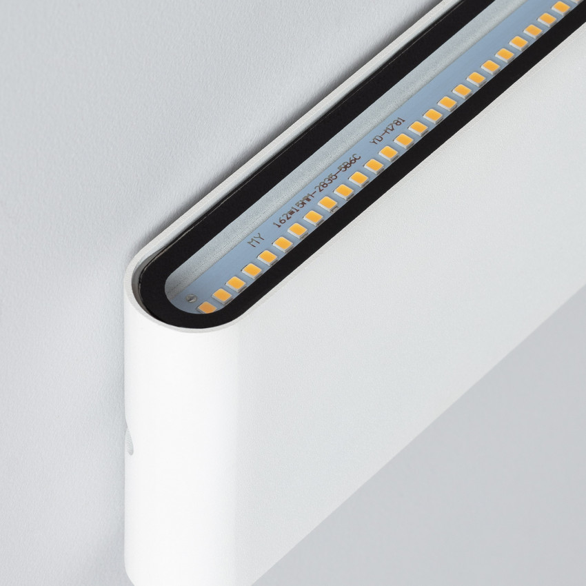 Produkt od Nástěnné LED Svítidlo 12W Luming Hliníkové Obdelníkové Dvojité Osvětlení v Bílé