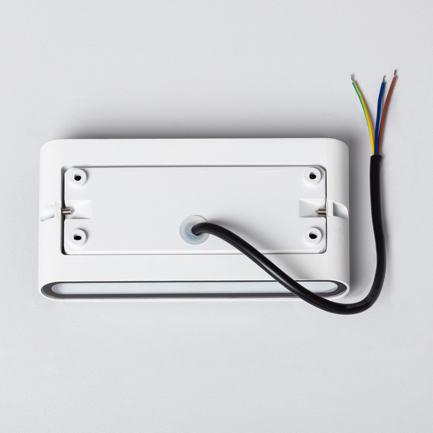 Product van Wandlamp Outdoor LED 12W Rechthoekige Aluminium  Dubbelzijdige Verlichting Luming Wit
