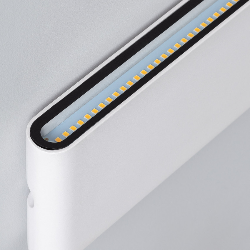 Product van Wandlamp Outdoor LED 20W  Aluminium Rechthoekig Dubbelzijdige Verlichting Longluming WIt