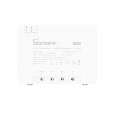 Interrupteur WiFi Compteur d'Énergie SONOFF POWR3 25A