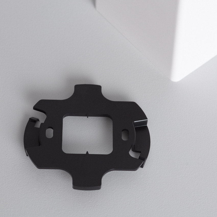 Produit de Plafonnier Space Carré Blanc avec Ampoule GU10