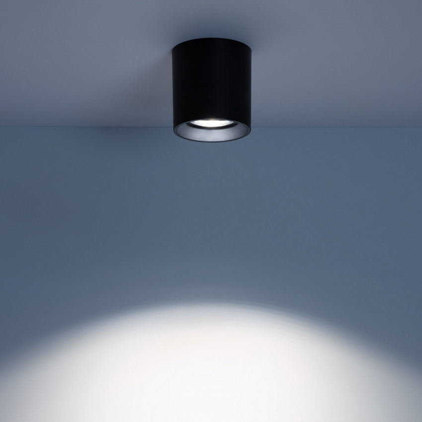 Product of Ceiling Lamp in Black with GU10 Space Bulb 