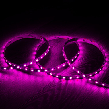 Prodotto da Kit Striscia LED RGB 12V DC 60LED/m 5m IP20 con Alimentatore e Controller