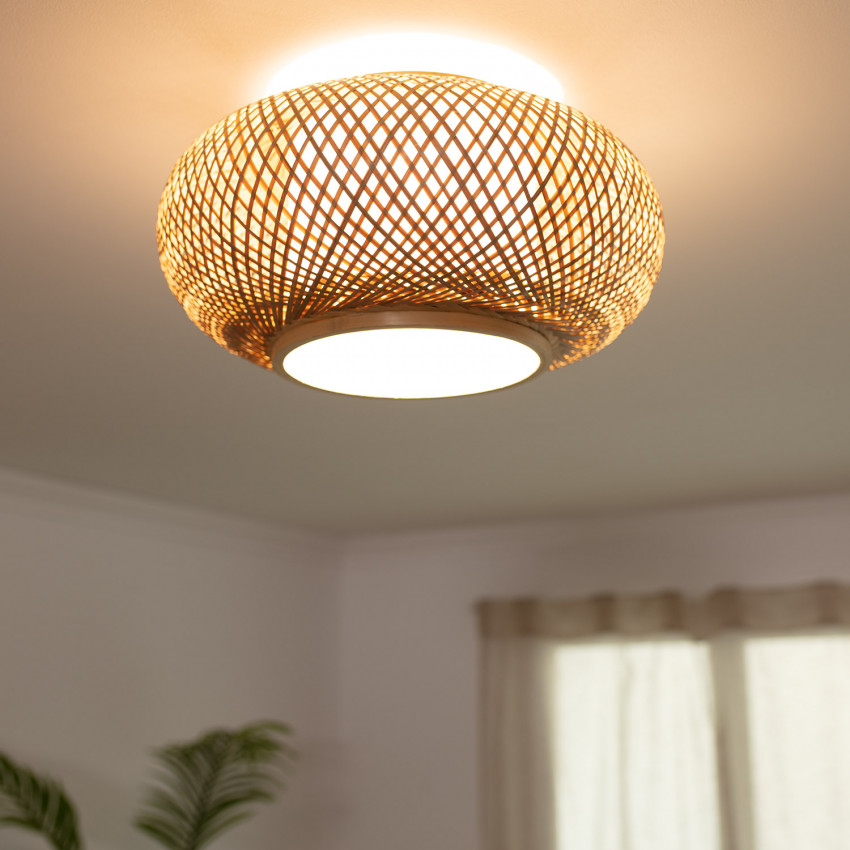 Product of Denia Bamboo Round Ceiling Lamp Ø400 mm