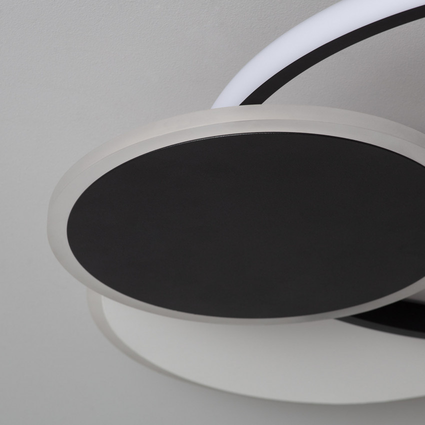 Product van Plafondlamp LED 27W Metaal Mini Eklips Berno