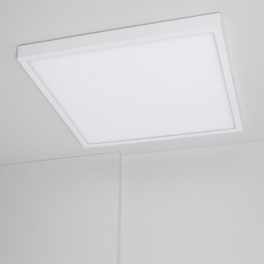 Product van Plafondlamp Vierkant Superslim LED 30W CCT Selecteerbaar 400x400 mm