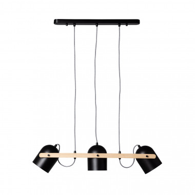 Hanglamp Hout en Metaal Klarhet